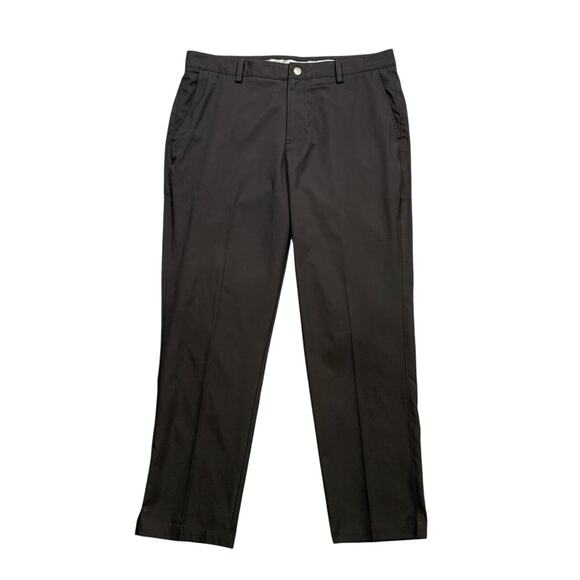 Puma Golf Pants Mens 36 Black Classic Fit Lightweight Performance Travel Chino - Picture 1 of 10